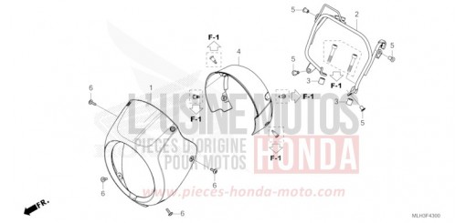 WINDLAUF, VORNE CMX500A2R de 2024